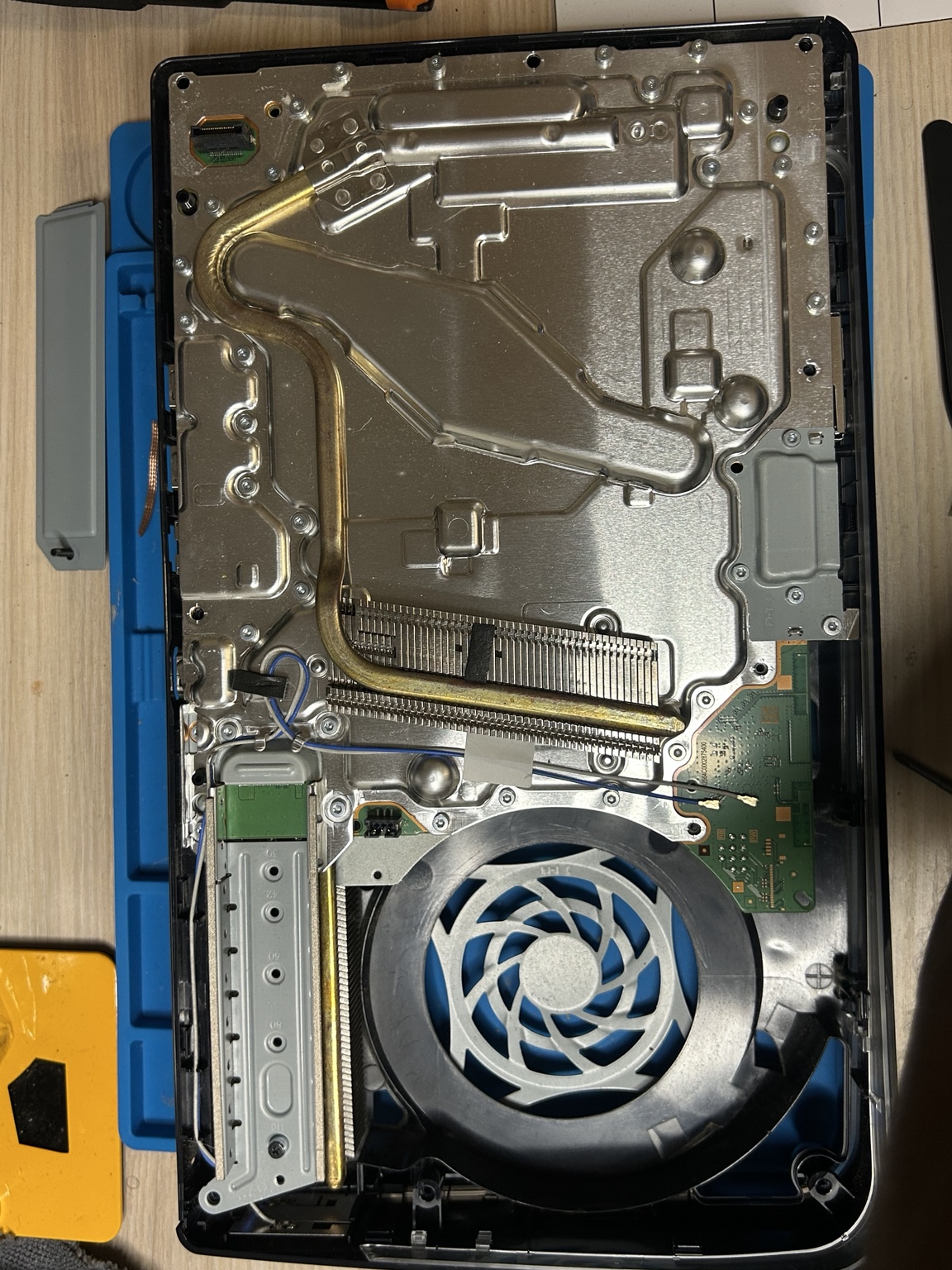 Opened PS5 console during internal repair